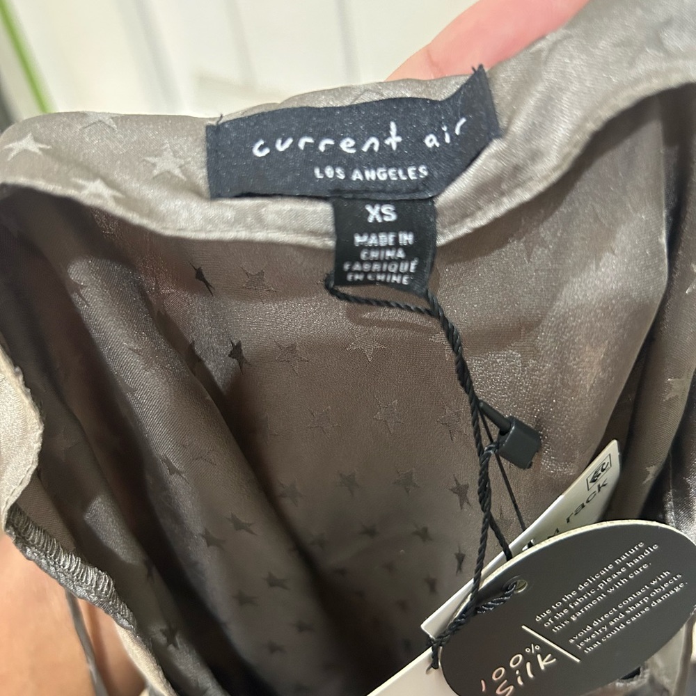 CURRENT AIR
Star Silk Cami Bodysuit In Night NWT excellent condition size XS - Picture 8 of 8